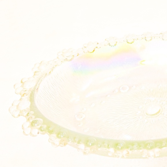 Rainbow glass candybowl - Picture 1 of 4